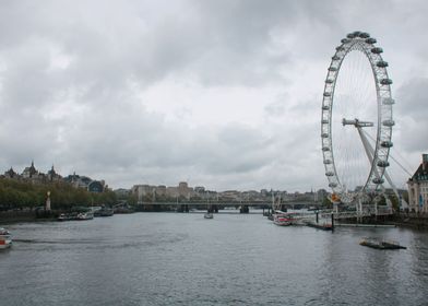 London Eye and Thames