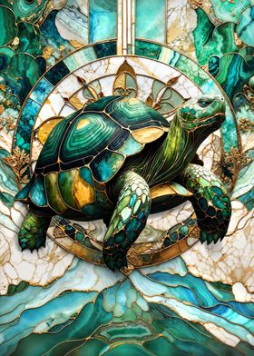 Eternal Kintsugi Tortoise