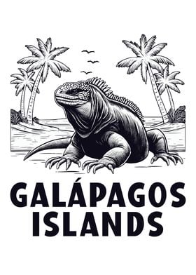 Vintage Galapagos Marine