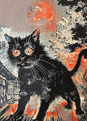 Cat Japan Horror