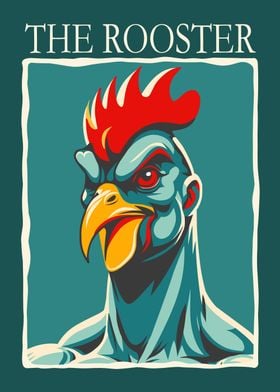 Rooster Muscles Chicken