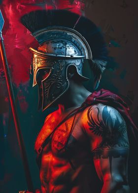 Great Spartan with Spear