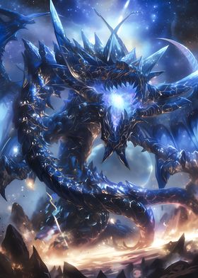 Anime Crystal blue dragon