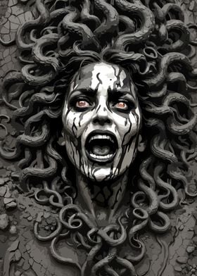 Gorgon  decorative art