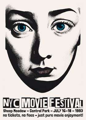 Vintage Movie Festival Art