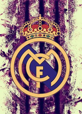 Real Madrid Art Logo