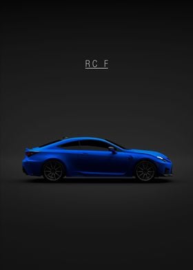 Lexus RC F 2020 Blue