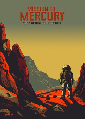 Mission to Mercury Poster