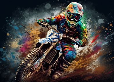 Motocross rider