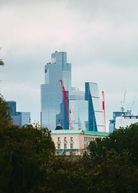 Modern London Skyline