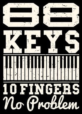 Pianists 88 Keys 10 Finger