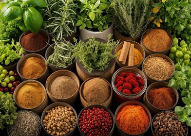 Savory Herbs and Spices