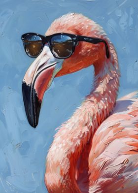 Sunglasses Pink Flamingo