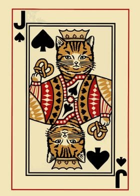 cats lover card