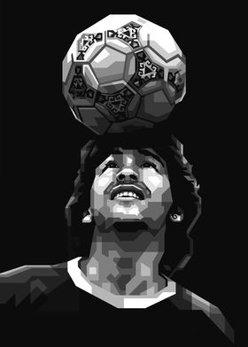 Maradona WPAP style