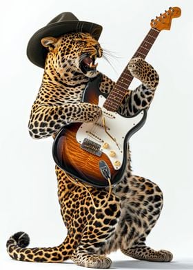Leopard Guitar