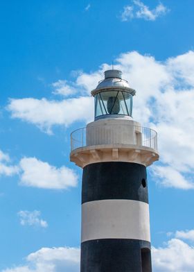 Lighthouse on the sea