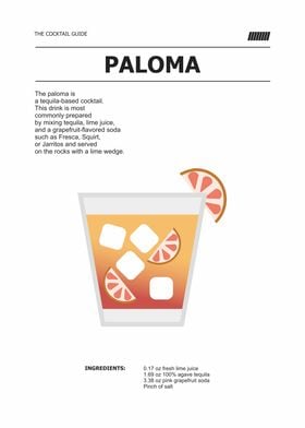 paloma cocktail about