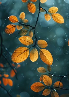 Leaves In The Rain Minimal