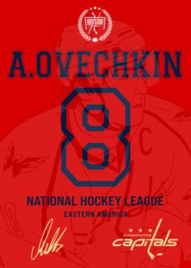 Alexander Ovechkin 8 Washi