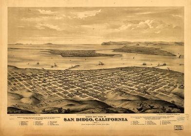 San Diego CA 1876