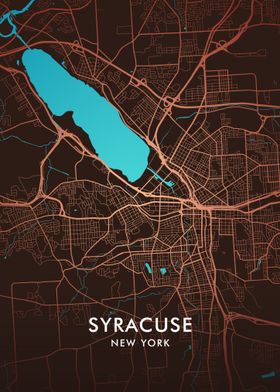 Syracuse NY City Map