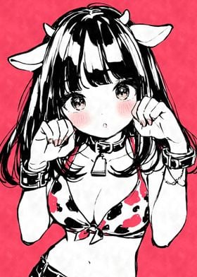 Sexy Anime Cow Girl 