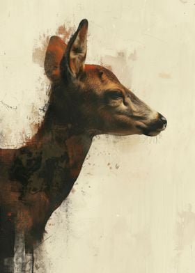 Deer Painting