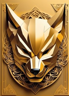 Paper Gold Animal