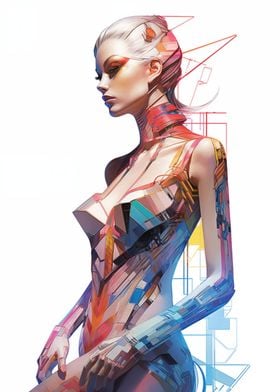 Cybernetic Girl No10