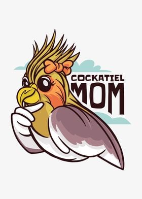 Cockatiel Mom Parrot Bird