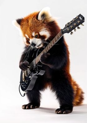Red Panda Guitar