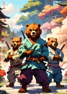 Samurai Bear