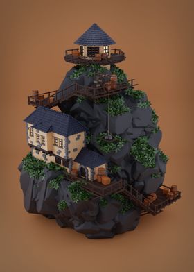 Tavern on the mountain