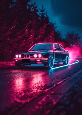 Neon BMW