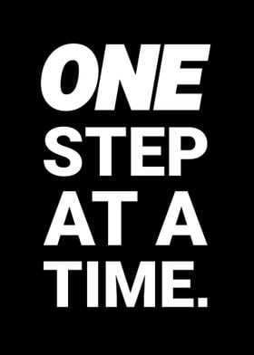 One Step At A Time