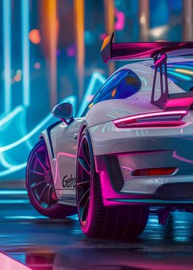 Neon Car