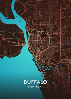 Buffalo City Map