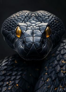 King Cobra in Black Smoke 