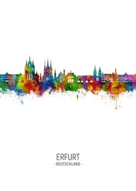 Erfurt Skyline Deutschland