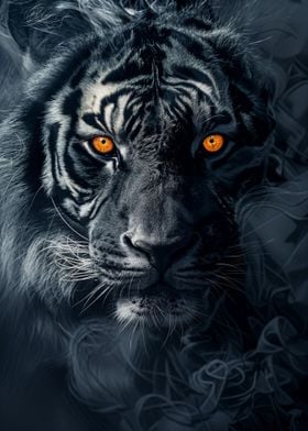 Tiger in Black Smoke 