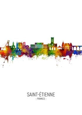 Saint Etienne Skyline