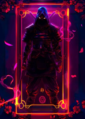 Posters Ninja Neon