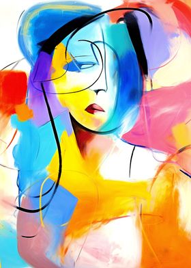 Abstract Woman