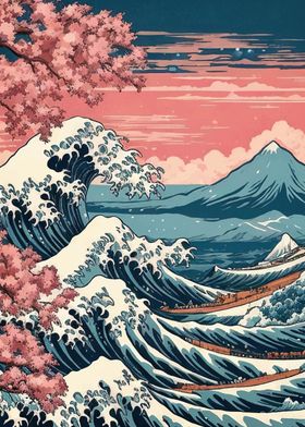 Japan Great Wave Kanagawa