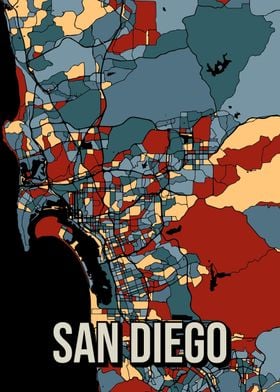 San Diego City Map