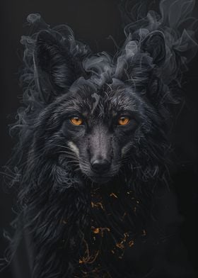 Fox in Black Smoke 