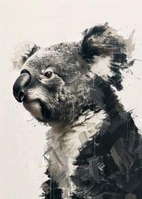 Koala Painting Art