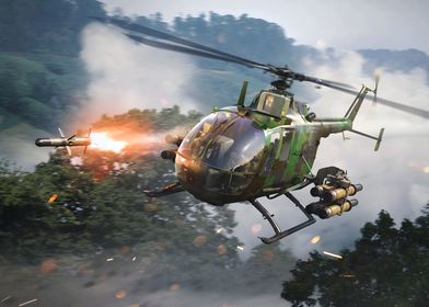 War thunder helicopter