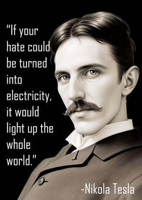 Nikola Tesla Hatred Quotes